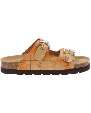 Alviero Martini 1A Classe Sliders - Brown