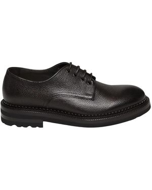 Green George Laced Shoes - Nero