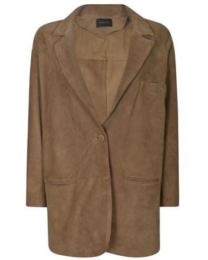 Simonetta Ravizza Blazers - Brown