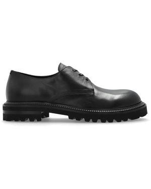 Giorgio Armani Laced Shoes - Nero