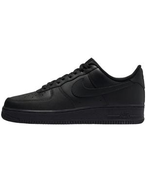 Nike Fitness ,Zwart ,Leer Air Force 1 '07