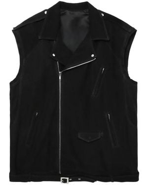 Rick Owens Vests - Zwart