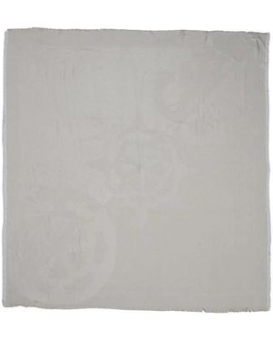 Guess Accessoires ,Geprinte Viscose Sjaal - Grijs