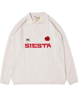 Edmmond Studios V-Neck Knitwear - White