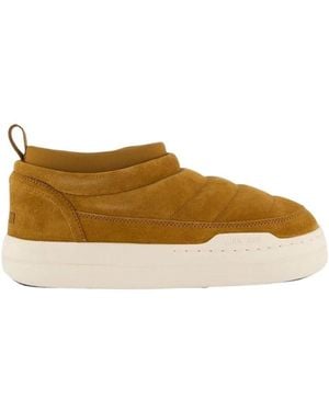 Moon Boot Zachte Nylon Parklaarzen - Bruin