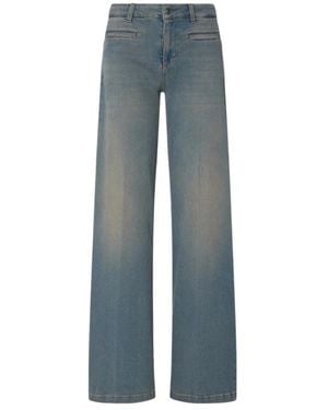 Liu Jo Jeans ,Blauw ,Wide Jeans