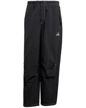 adidas Straight Trousers - Nero