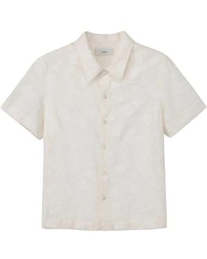 DUNST Short Sleeve Shirts - Bianco