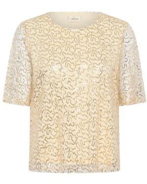 Cream Overhemden ,Blouses & Shirts - Naturel