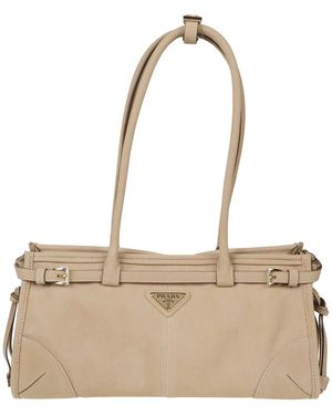 Prada Schultertaschen - Natur
