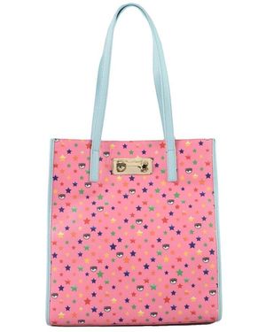 Chiara Ferragni Tote Bags - Rose