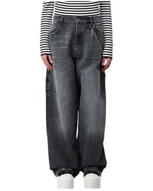 Marc Jacobs Loose-Fit Jeans - Gris