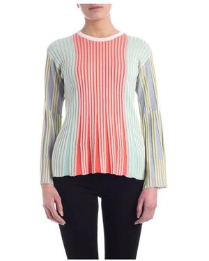 KENZO Round-Neck Knitwear - Rojo