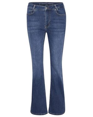My Essential Wardrobe Flared Jeans - Bleu
