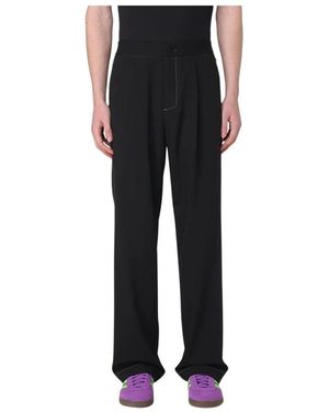 Bonsai Wide Trousers - Nero