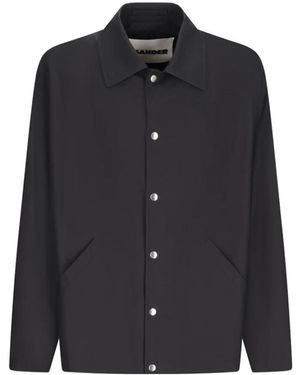 Jil Sander Light Jackets - Black