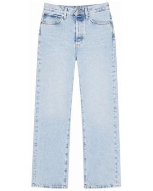 FRAME Straight Jeans - Azul