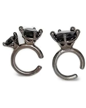 Panconesi Earrings - Nero