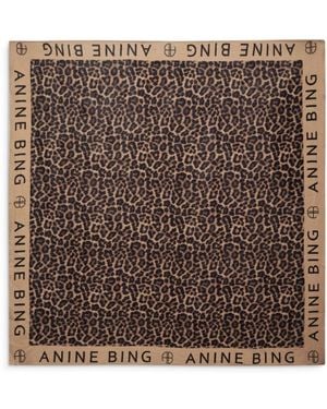 Anine Bing Scarves - Brown