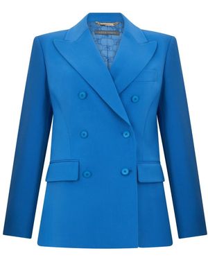 Alberta Ferretti Blazers - Blue
