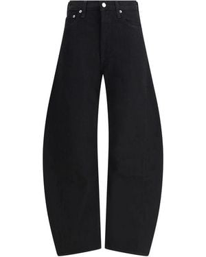 Agolde Luna Pieced Jeans Colour Cover - Black