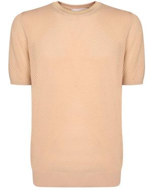 Amaranto Round-Neck Knitwear - Natural