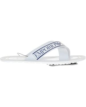 Emporio Armani Sliders - Bleu