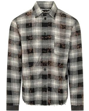 Palm Angels Casual Shirts - Grey