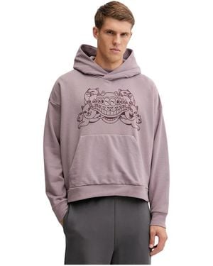 PUMA Boxy Graphic Hoodie - Paars