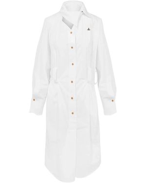 Vivienne Westwood Shirt Jurken - Wit