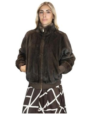 Marella Faux Fur & Shearling Jackets - Nero