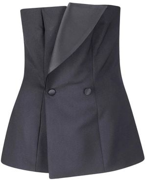 P.A.R.O.S.H. Sleeveless Tops - Azul