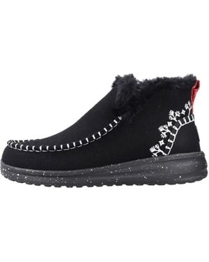 HEYDUDE Winter Boots - Negro