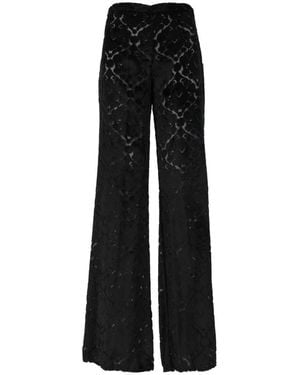 forte_forte Wide Trousers - Negro