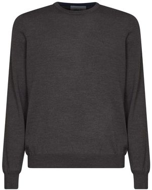 D4.0 Round-Neck Knitwear - Gris