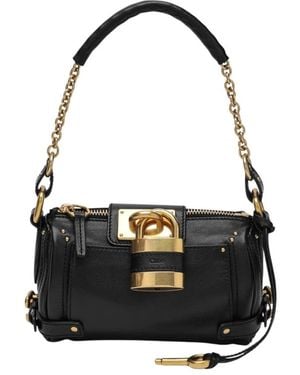 Chloé Kleine Paddington Chain Bag - Zwart