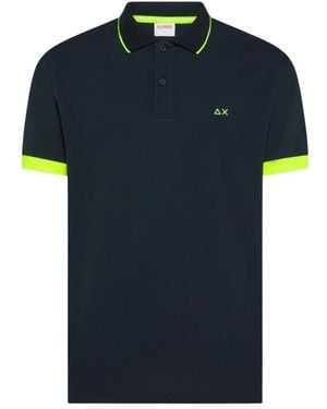 Sun 68 Polo Shirts - Blue