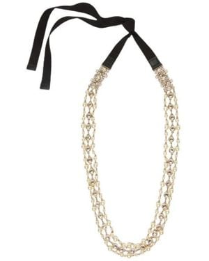 Max Mara Necklaces - Métallisé