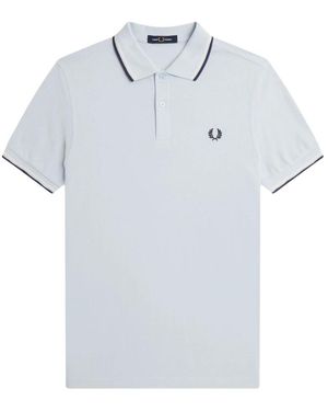 Fred Perry Polo Shirts - Blue