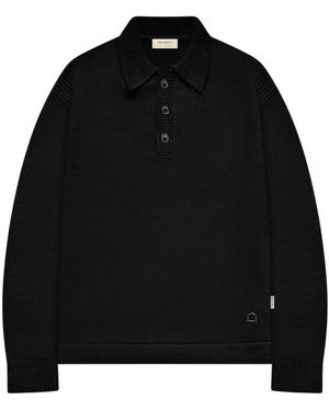 RETERNITY Le Relief Polo Strick - Schwarz