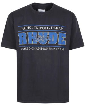 Rhude T-Shirts - Azul