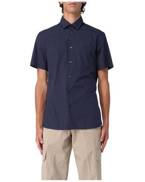 Burberry Short Sleeve Shirts - Azul