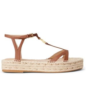 Ralph Lauren Flat Sandals - Metálico