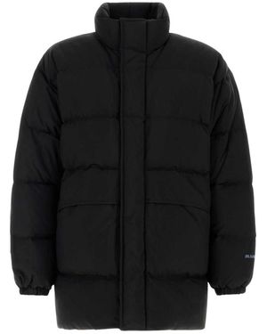 Jil Sander Jassen ,Zwart ,Nylon Nylon Blend Donsjas