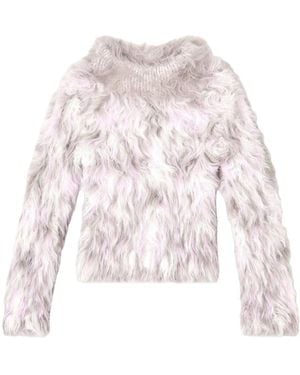 DIESEL Round-Neck Knitwear - Neutro