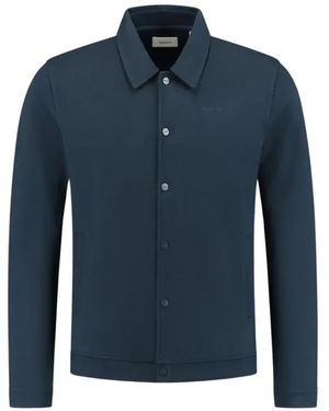 Pure Path Marine Overshirt Für Herren - Blau