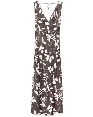 Faithfull the Brand Amiens Maxi-Jurk - Grijs