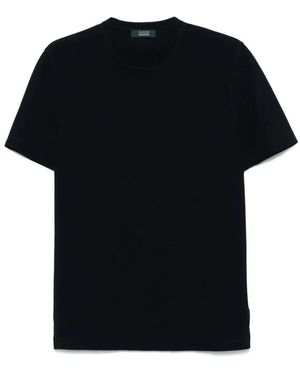Zanone T-Shirts - Nero