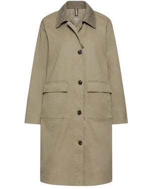 Camel Active Single-Breasted Coats - Naturel