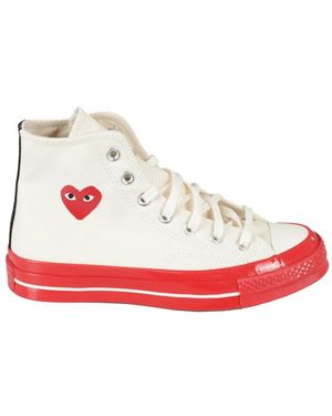 COMME DES GARÇONS PLAY Trainers - Red